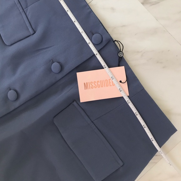 Button Mini Skirt - Picture 5 of 9